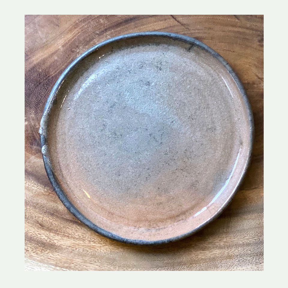 Enameled Edge Plate