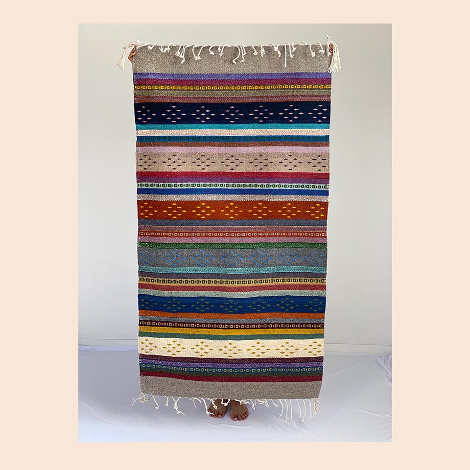 Wool Striped Rug