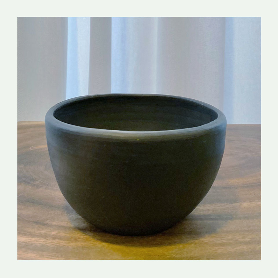 Black Matte Bowl S2