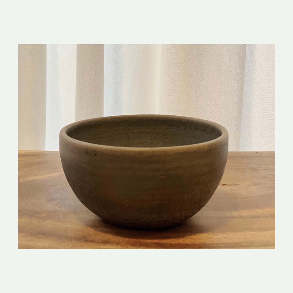 Black Matte Bowl S3