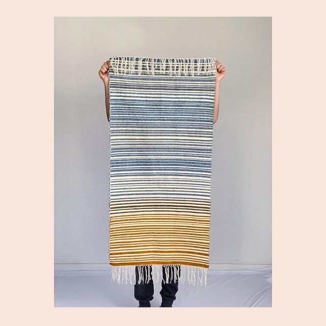 Striped Wool Runner